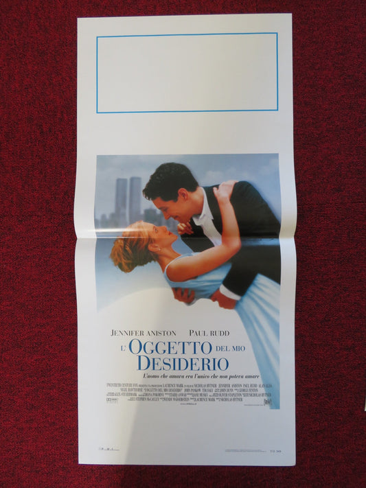 THE OBJECT OF MY AFFECTION ITALIAN LOCANDINA POSTER JENNIFER ANISTON 1998 Rendezvous Cinema Movie posters