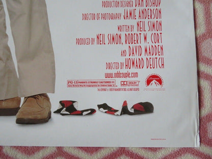 THE ODD COUPLE 2 US ONE SHEET ROLLED POSTER JACK LEMMON WALTER MATTHAU Movie posters