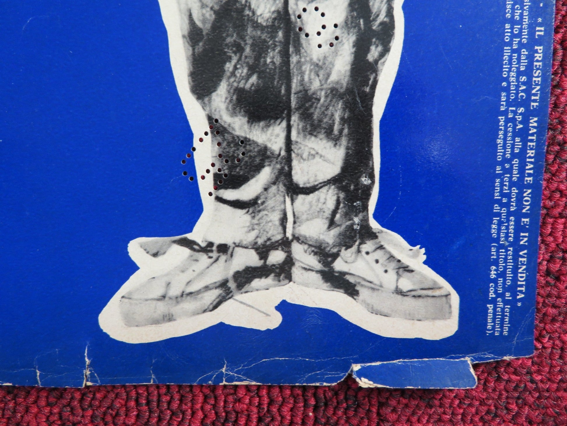 THE ODD COUPLE - B ITALIAN FOTOBUSTA POSTER JACK LEMMON WALTER MATTHAU 1968 Rendezvous Cinema Movie posters