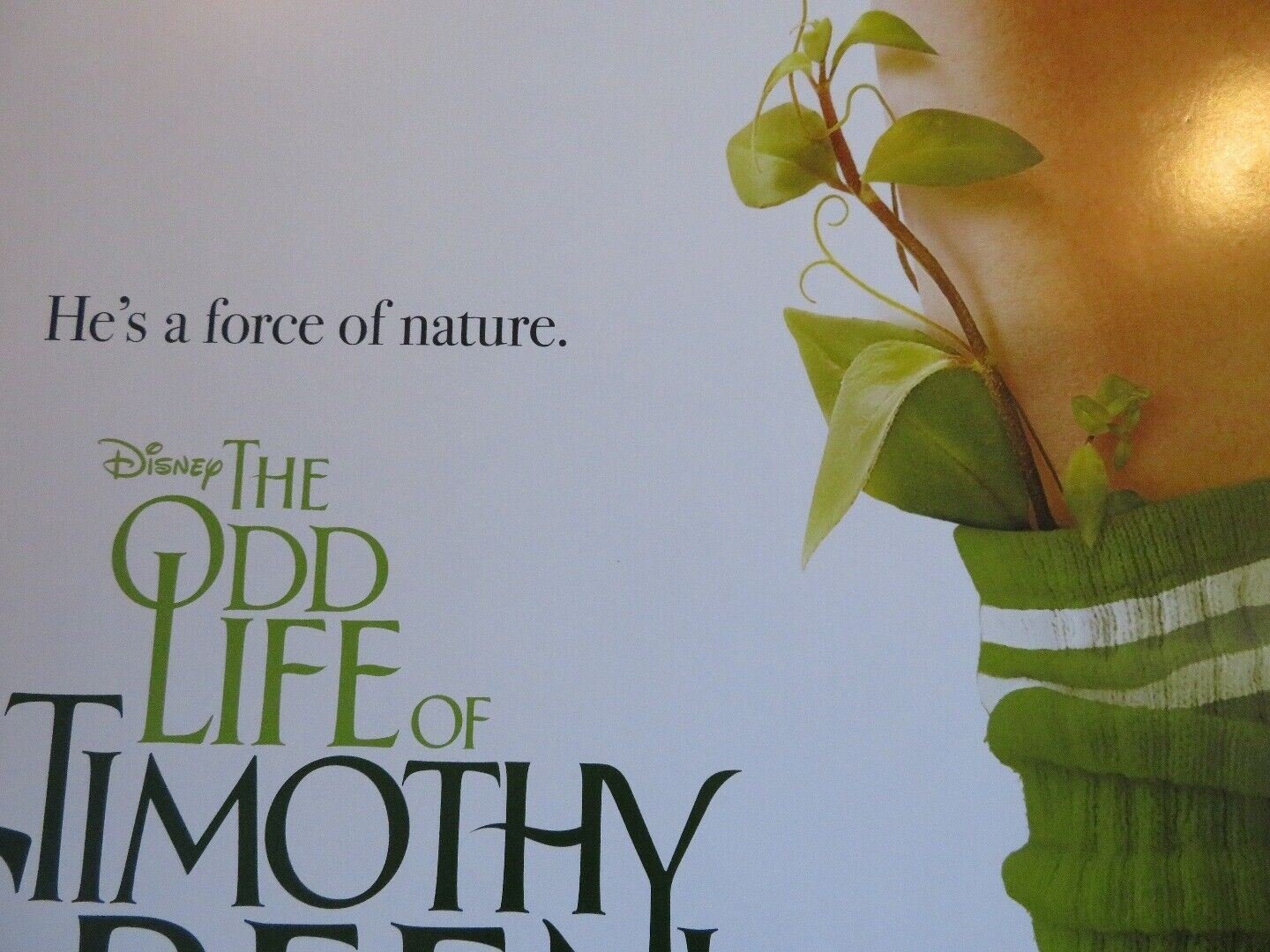 THE ODD LIFE WITH TIMOTHY GREEN US ONE SHEET ROLLED POSTER DISNEY J GARNEr 2012 Movie posters