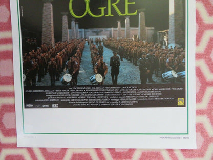 THE OGRE ITALIAN LOCANDINA (27.5"x 13") POSTER JOHN MALKOVICH 1996 Movie posters