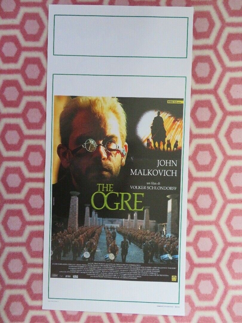 THE OGRE ITALIAN LOCANDINA (27.5"x 13") POSTER JOHN MALKOVICH 1996 Movie posters