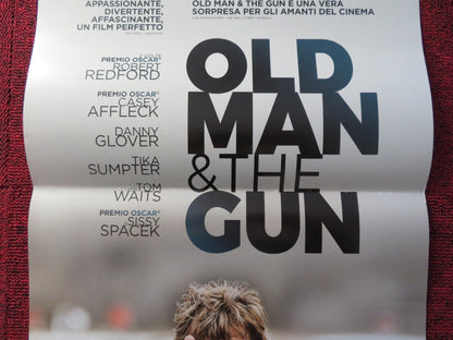 THE OLD MAN & THE GUN ITALIAN LOCANDINA POSTER ROBERT REDFORD DANNY GLOVER 2018 Rendezvous Cinema Movie posters
