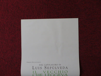 THE OLD MAN WHO READ LOVE STORIES ITALIAN LOCANDINA (27.5"x13") POSTER 2001 Movie posters