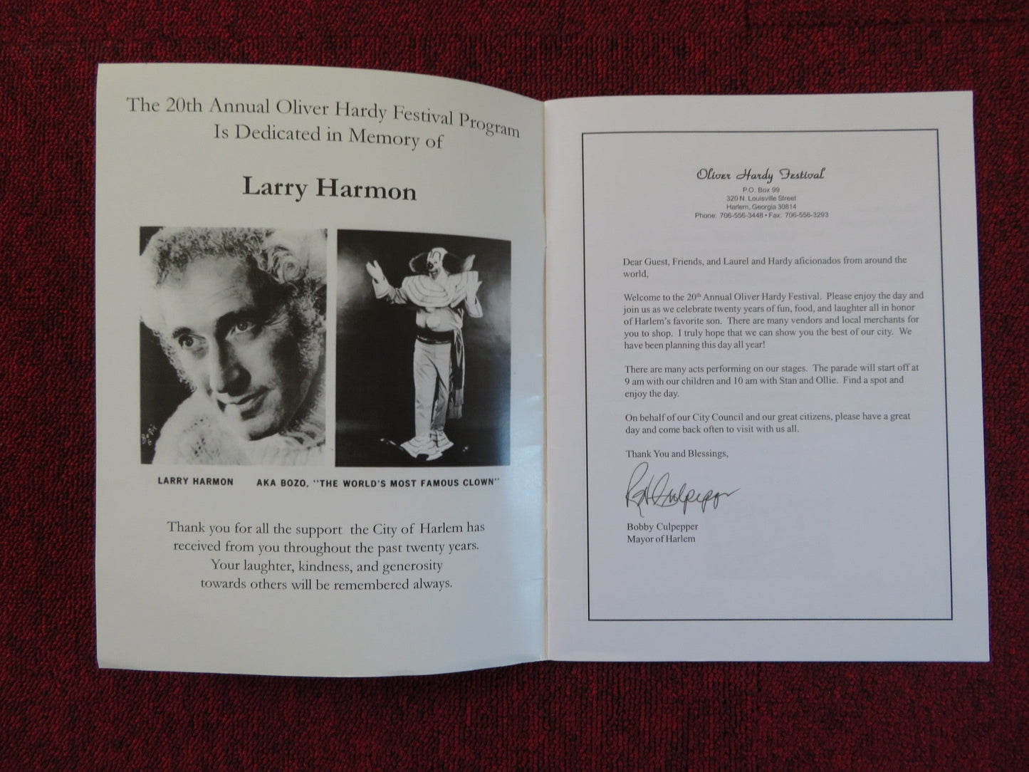 THE OLIVER HARDY 20TH FESTIVAL US PROGRAM LAUREL AND HARDY 2008 Rendezvous Cinema Movie posters