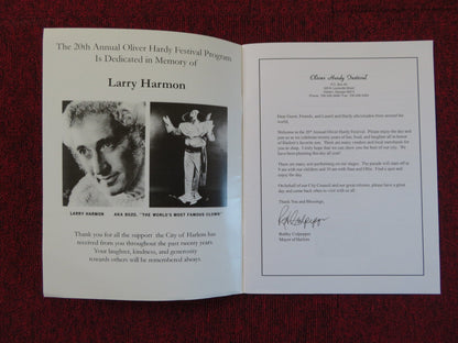 THE OLIVER HARDY 20TH FESTIVAL US PROGRAM LAUREL AND HARDY 2008 Rendezvous Cinema Movie posters