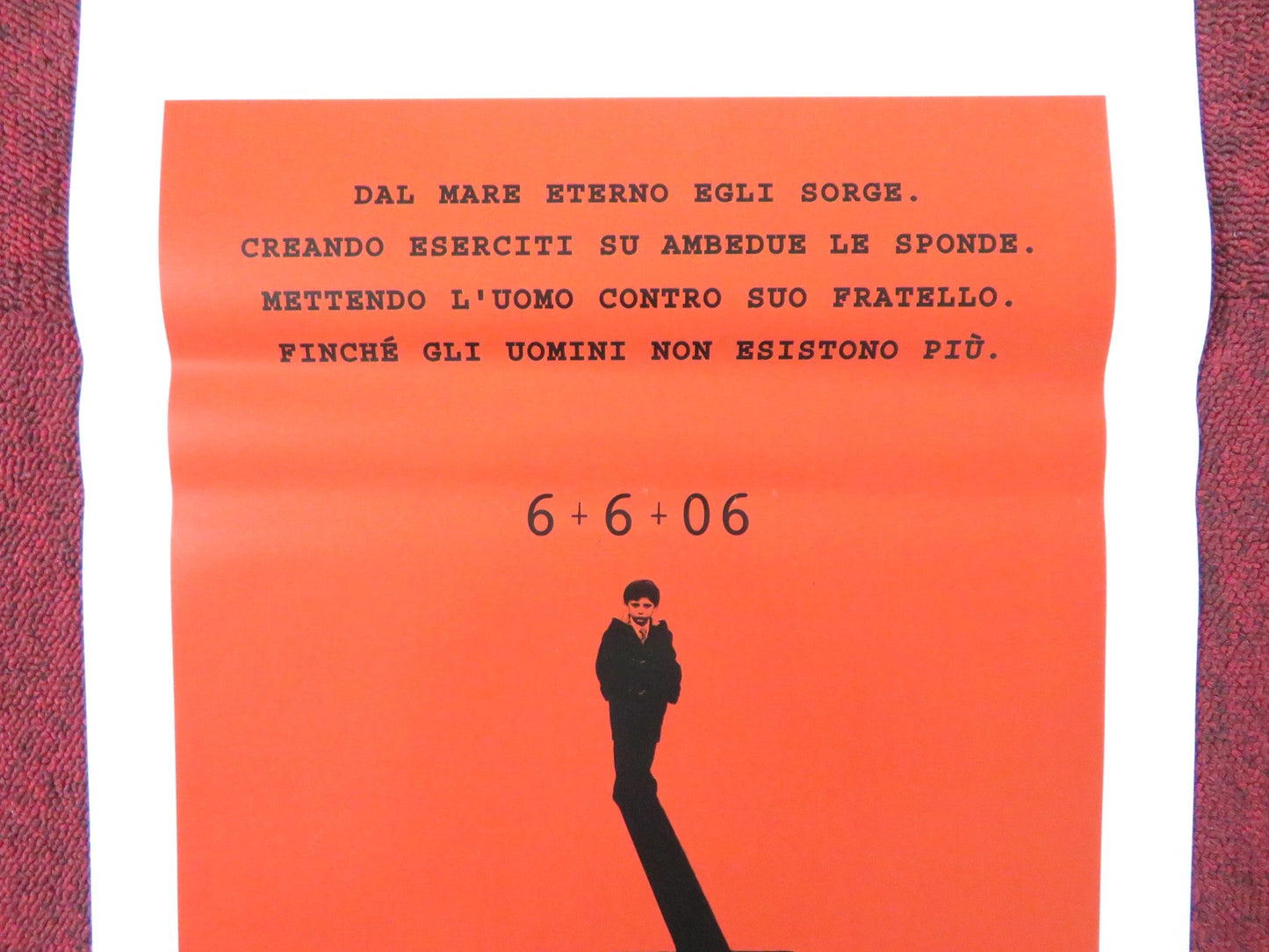 THE OMEN ITALIAN LOCANDINA POSTER LIEV SCHREIBER JULIA STILES 2006 Rendezvous Cinema Movie posters
