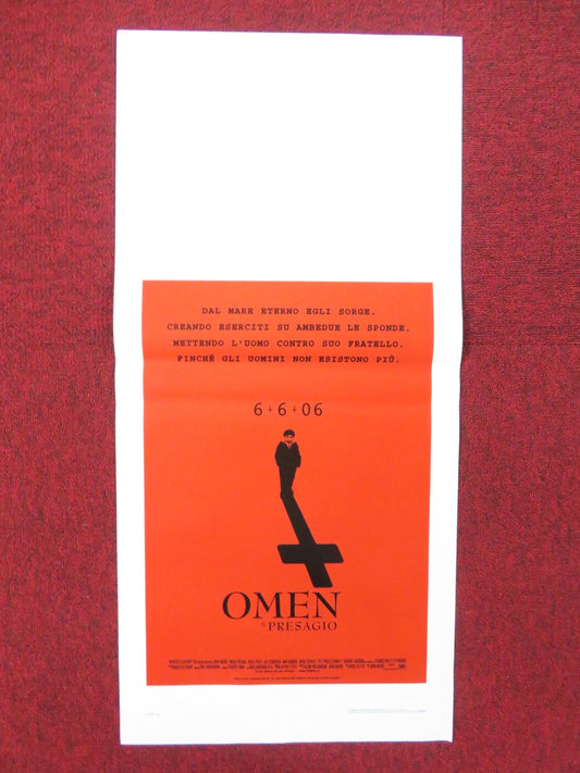 THE OMEN ITALIAN LOCANDINA POSTER LIEV SCHREIBER JULIA STILES 2006 Rendezvous Cinema Movie posters