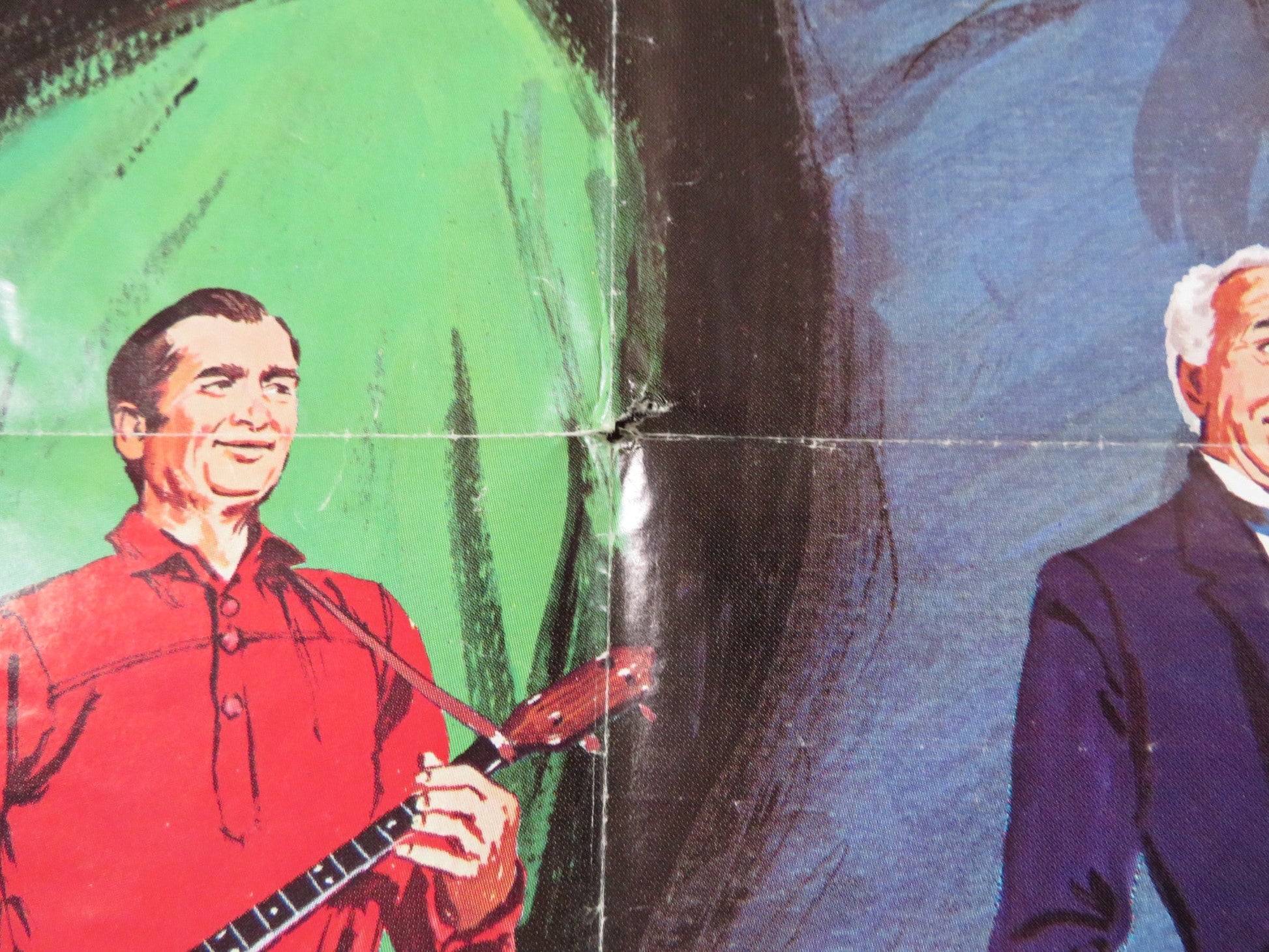 THE ONE AND ONLY, GENUINE, ORIGINAL FAMILY BAND FOLDED US ONE SHEET POSTER 1968 Rendezvous Cinema Movie posters