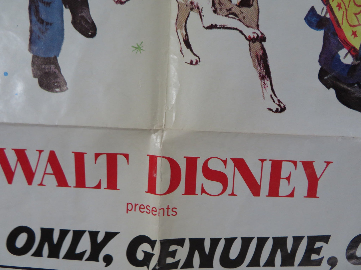 THE ONE AND ONLY, GENUINE, ORIGINAL FAMILY BAND FOLDED US ONE SHEET POSTER 1968 Rendezvous Cinema Movie posters