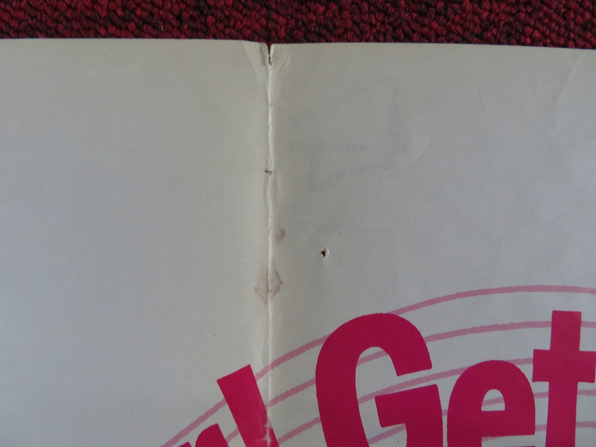 THE ONE AND ONLY, GENUINE, ORIGINAL FAMILY BAND FOLDED US ONE SHEET POSTER 1968 Rendezvous Cinema Movie posters