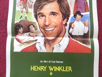 THE ONE AND ONLY ITALIAN LOCANDINA POSTER HENRY WINKLER KIM DARBY 1978 Rendezvous Cinema Movie posters