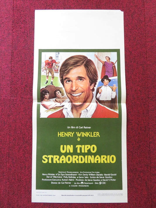 THE ONE AND ONLY ITALIAN LOCANDINA POSTER HENRY WINKLER KIM DARBY 1978 Rendezvous Cinema Movie posters