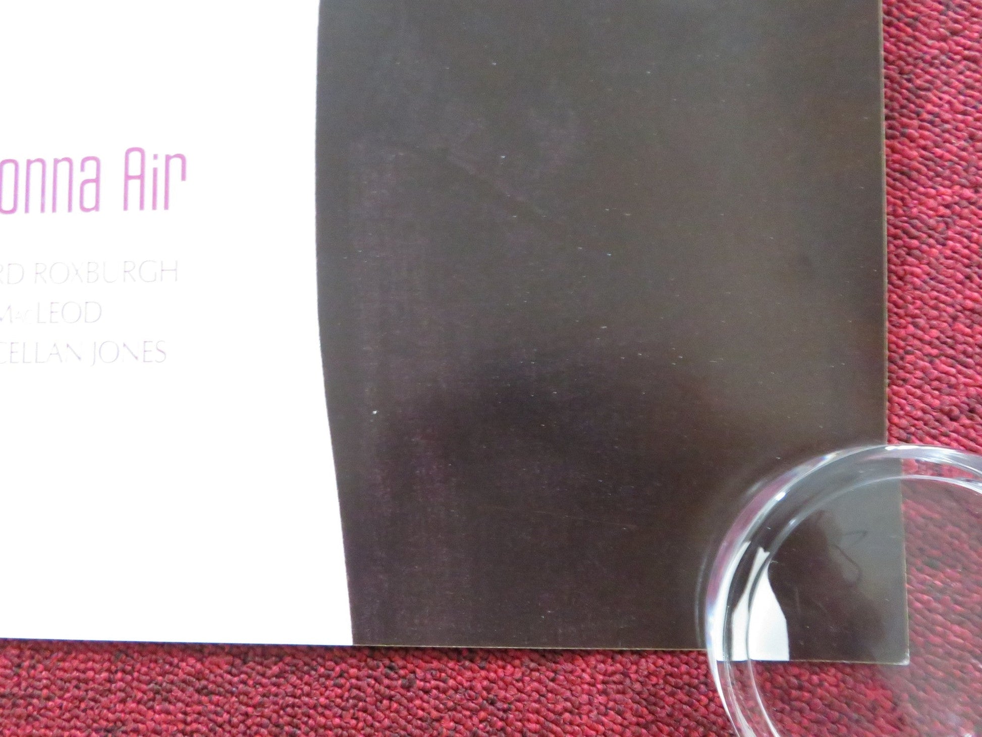 THE ONE AND ONLY UK QUAD (30"x 40") ROLLED POSTER JUSTINE WADDELL 2002 Rendezvous Cinema Movie posters