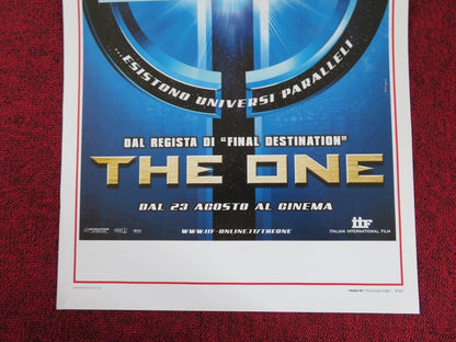 THE ONE ITALIAN LOCANDINA (27.5"x13") POSTER JET LI JASON STATHAM 2002 Movie posters