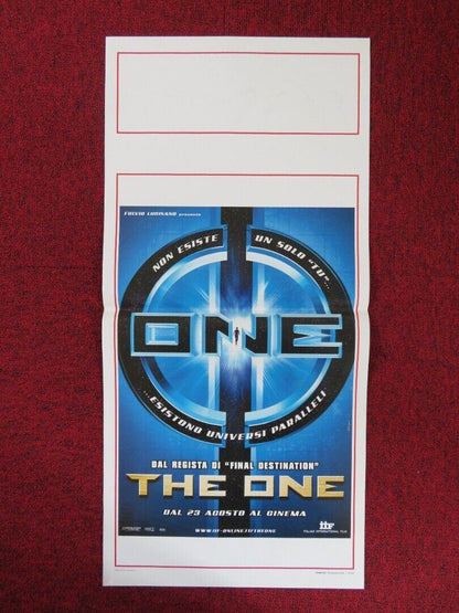 THE ONE ITALIAN LOCANDINA (27.5"x13") POSTER JET LI JASON STATHAM 2002 Movie posters