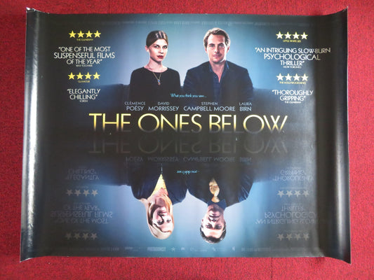 THE ONES BELOW UK QUAD (30"x 40") ROLLED POSTER CLEMENCE POSEY LAURA BIRN 2015 Rendezvous Cinema Movie posters