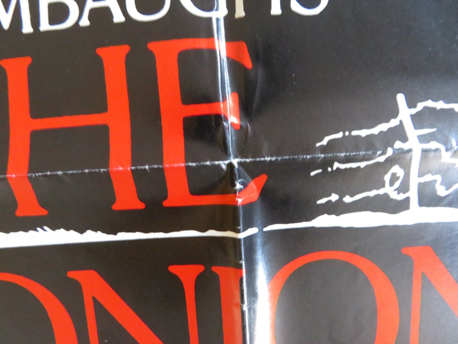 THE ONION FIELD - REVIEW FOLDED US ONE SHEET POSTER JOHN SAVAGE JAMES WOODS 1979 Rendezvous Cinema Movie posters