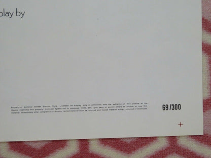 THE ONLY GAME IN TOWN US ONE SHEET POSTER GEORGE STEVENS 1969 Movie posters