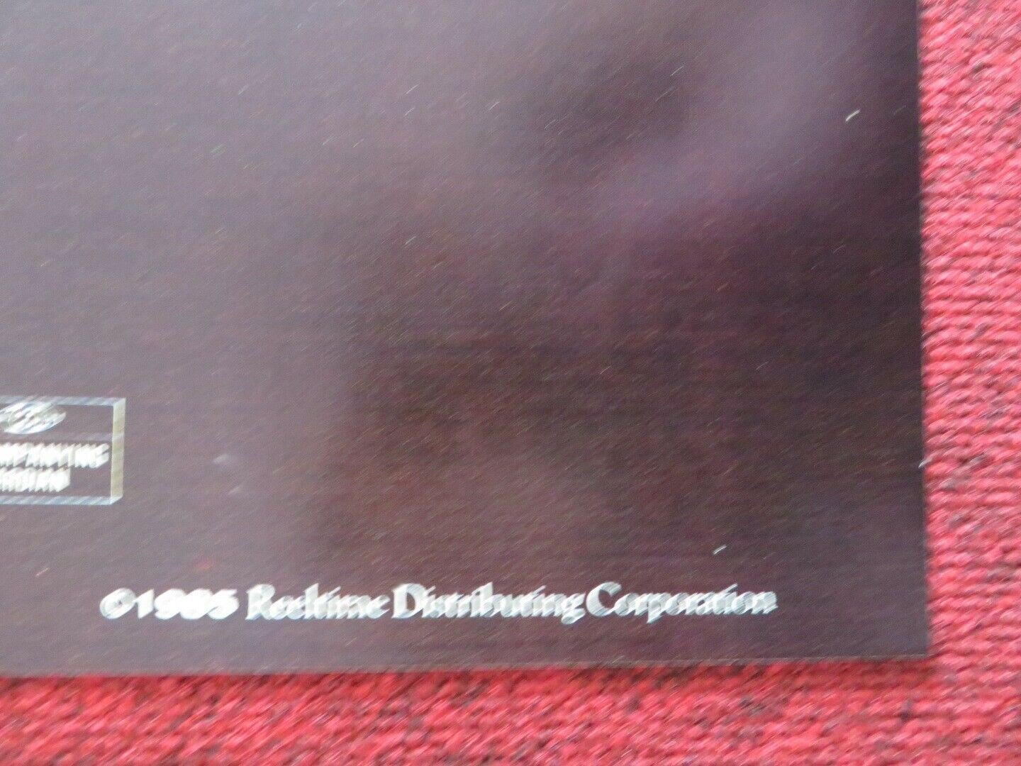 THE ORACLE FOLDED US ONE SHEET POSTER CAROLINE CAPERS POWERS 1985 Movie posters