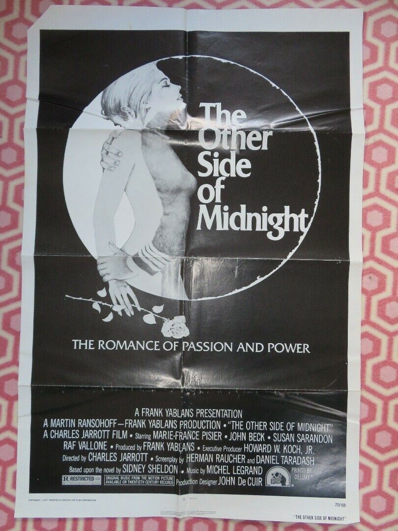 THE OTHER SIDE OF MIDNIGHT US ONE SHEET POSTER JOHN BECK 1977 Movie posters