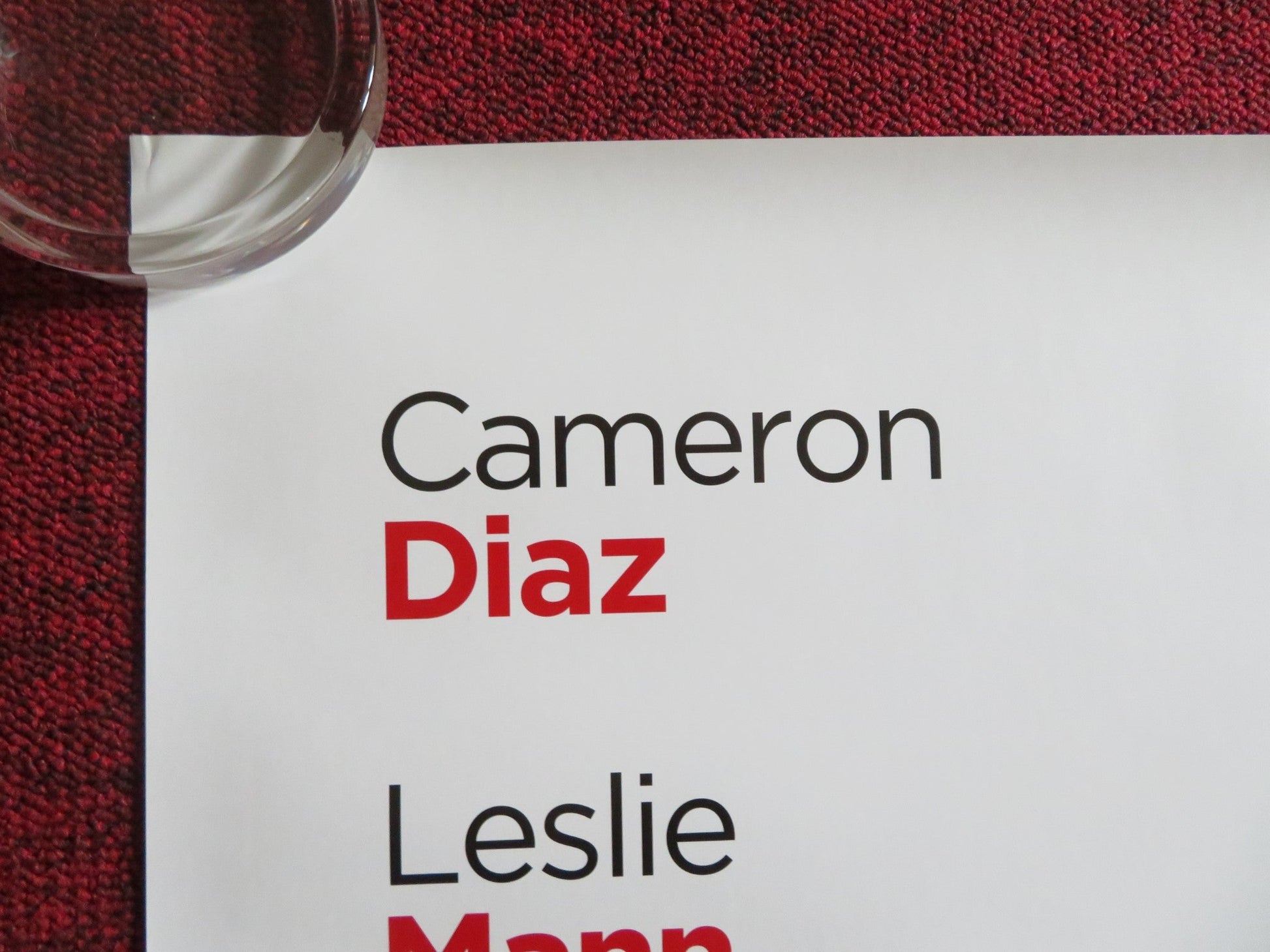 THE OTHER WOMEN US ONE SHEET ROLLED POSTER CAMERON DIAZ LESLIE MANN 2014 Rendezvous Cinema Movie posters