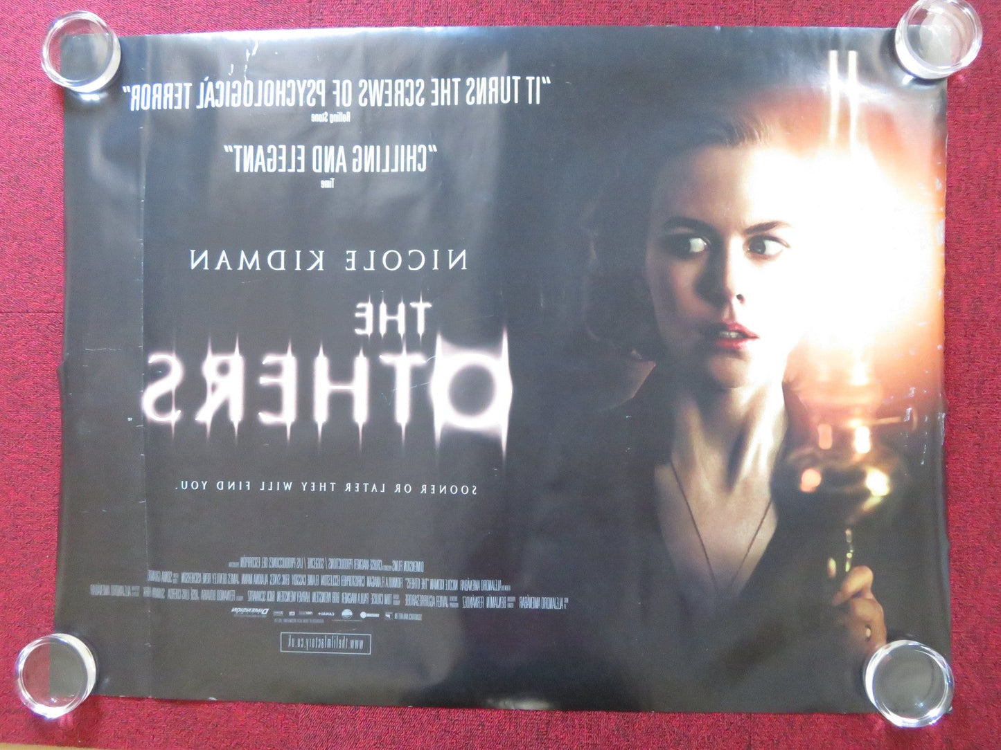THE OTHERS UK QUAD (30"x 40") ROLLED POSTER NICOLE KIDMAN C. ECCLESTON 2001 Rendezvous Cinema Movie posters