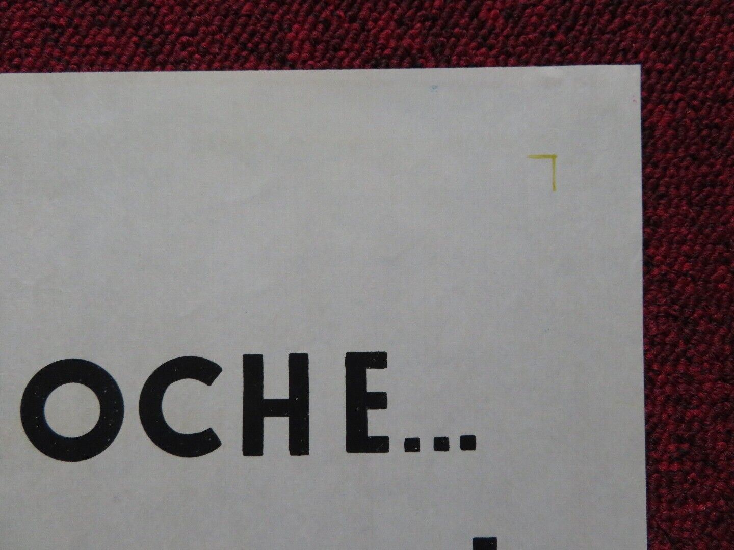 THE OUT OF TOWNERS FOLDED ARGENTINA ONE SHEET POSTER JACK LEMMON SANDY DENNIS Movie posters