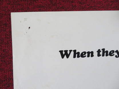 THE OUT OF TOWNERS FOLDED US ONE SHEET POSTER JACK LEMMON SANDY DENNIS 1969 Rendezvous Cinema Movie posters