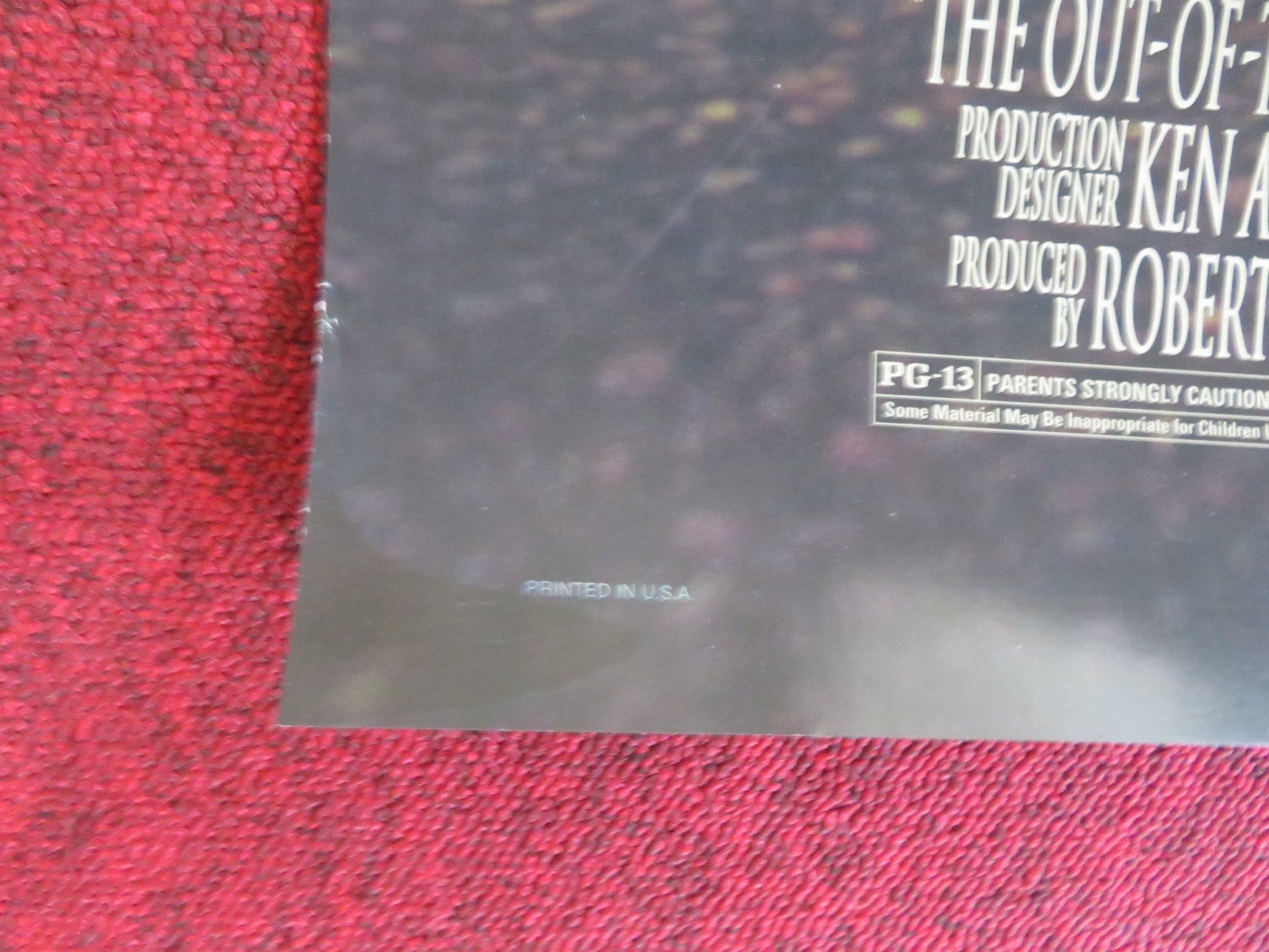 THE OUT OF TOWNERS US ONE SHEET ROLLED POSTER STEVE MARTIN GOLDIE HAWN 1999 Rendezvous Cinema Movie posters