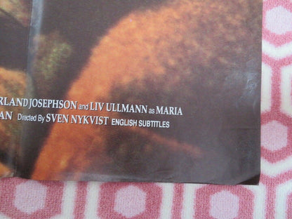 THE OX, OXEN UK ORIGINAL QUAD POSTER SVEN NYKVIST MAX VON SYDOW LIV ULLMANN RARE Rendezvous Cinema Movie posters