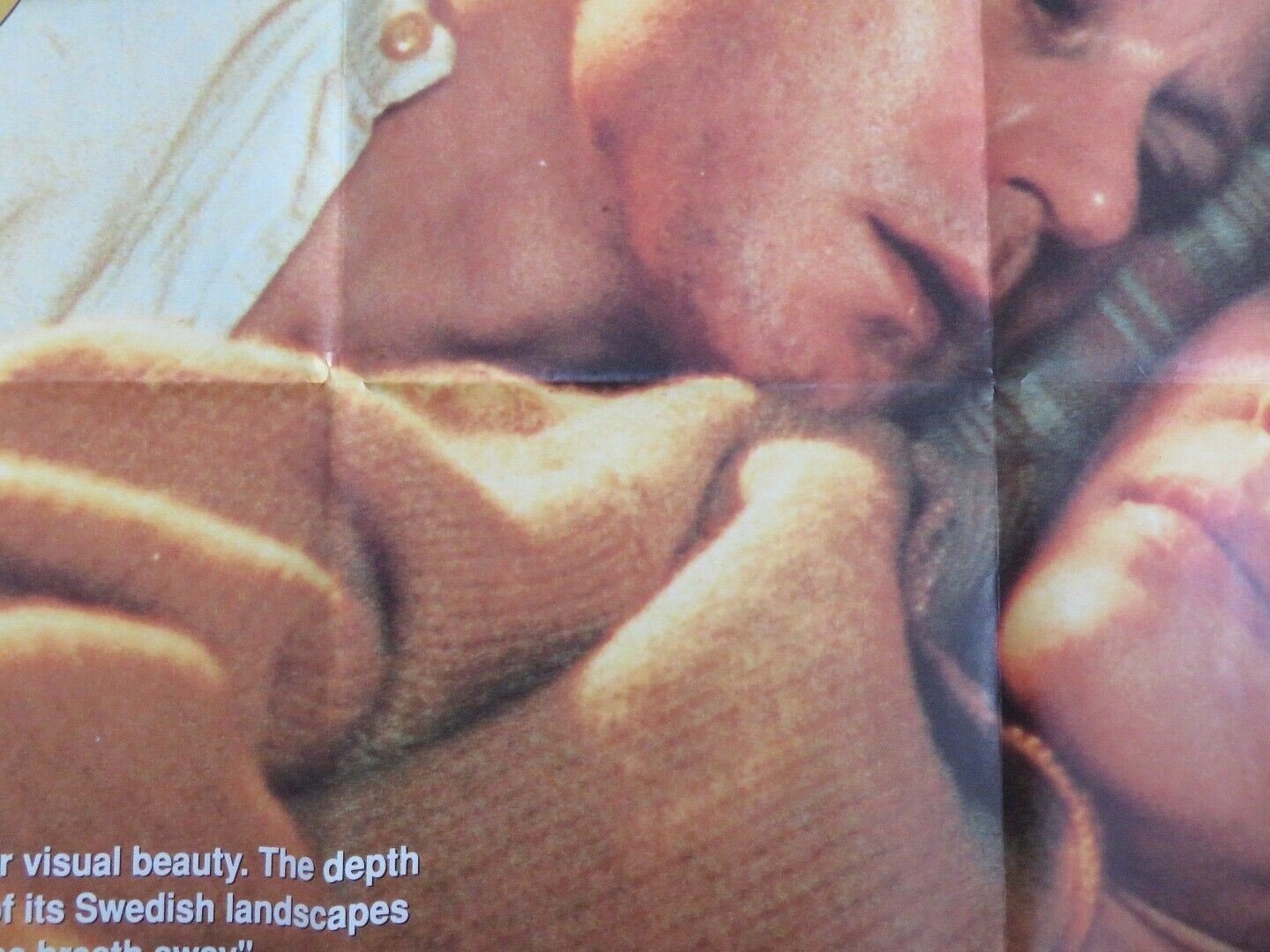 THE OX, OXEN UK ORIGINAL QUAD POSTER SVEN NYKVIST MAX VON SYDOW LIV ULLMANN RARE Rendezvous Cinema Movie posters