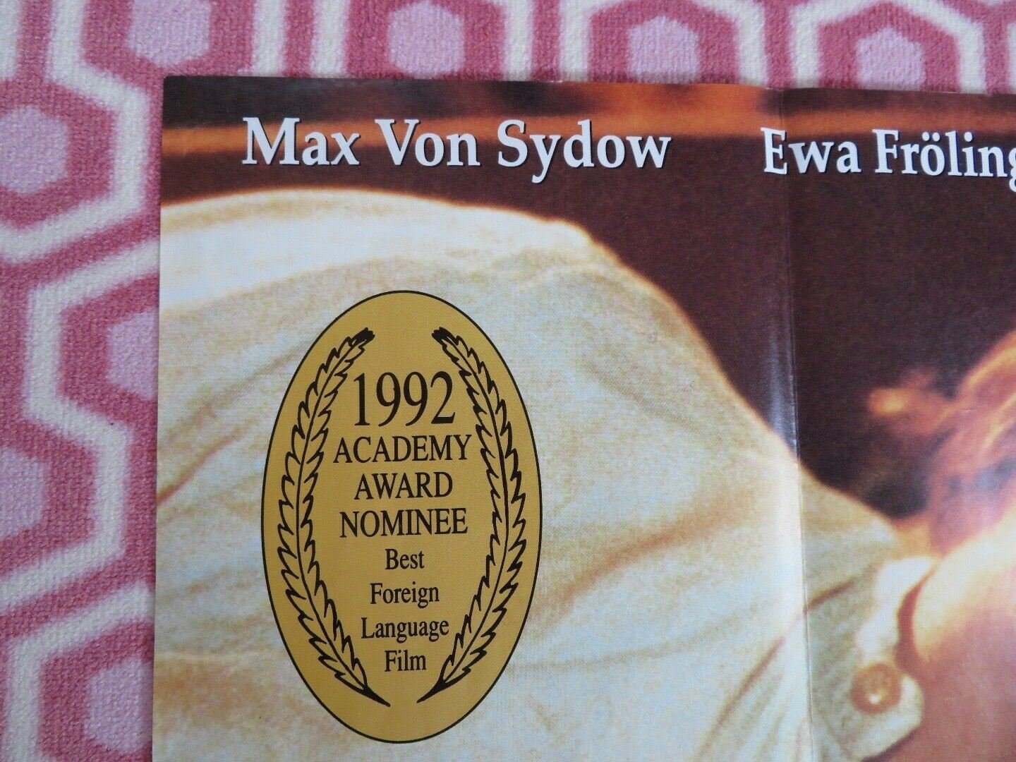 THE OX, OXEN UK ORIGINAL QUAD POSTER SVEN NYKVIST MAX VON SYDOW LIV ULLMANN RARE Rendezvous Cinema Movie posters