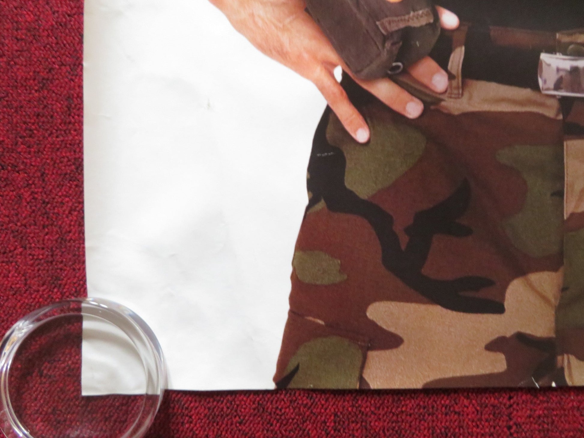 THE PACIFIER UK QUAD (30"x 40") ROLLED POSTER DISNEY VIN DIESEL L. GRAHAM 2005 Rendezvous Cinema Movie posters