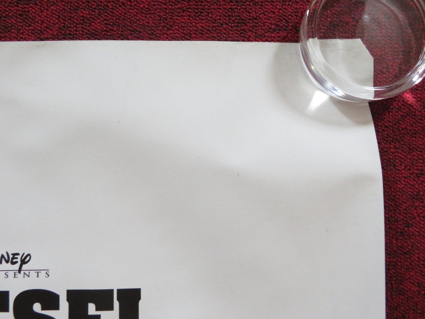 THE PACIFIER UK QUAD (30"x 40") ROLLED POSTER DISNEY VIN DIESEL L. GRAHAM 2005 Rendezvous Cinema Movie posters