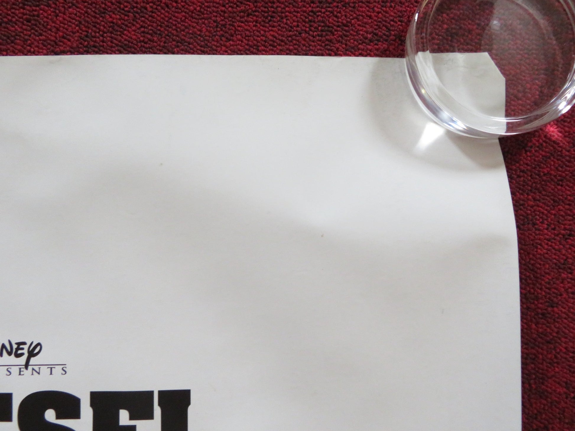 THE PACIFIER UK QUAD (30"x 40") ROLLED POSTER DISNEY VIN DIESEL L. GRAHAM 2005 Rendezvous Cinema Movie posters