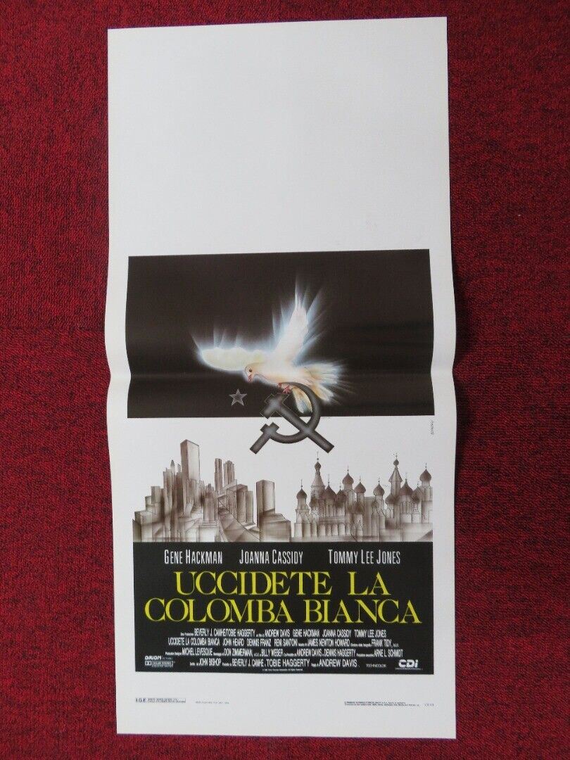 THE PACKAGE ITALIAN LOCANDINA (27.5"x13") POSTER GENE HACKMAN JOANNA CASSIDY '89 - Rendezvous Cinema