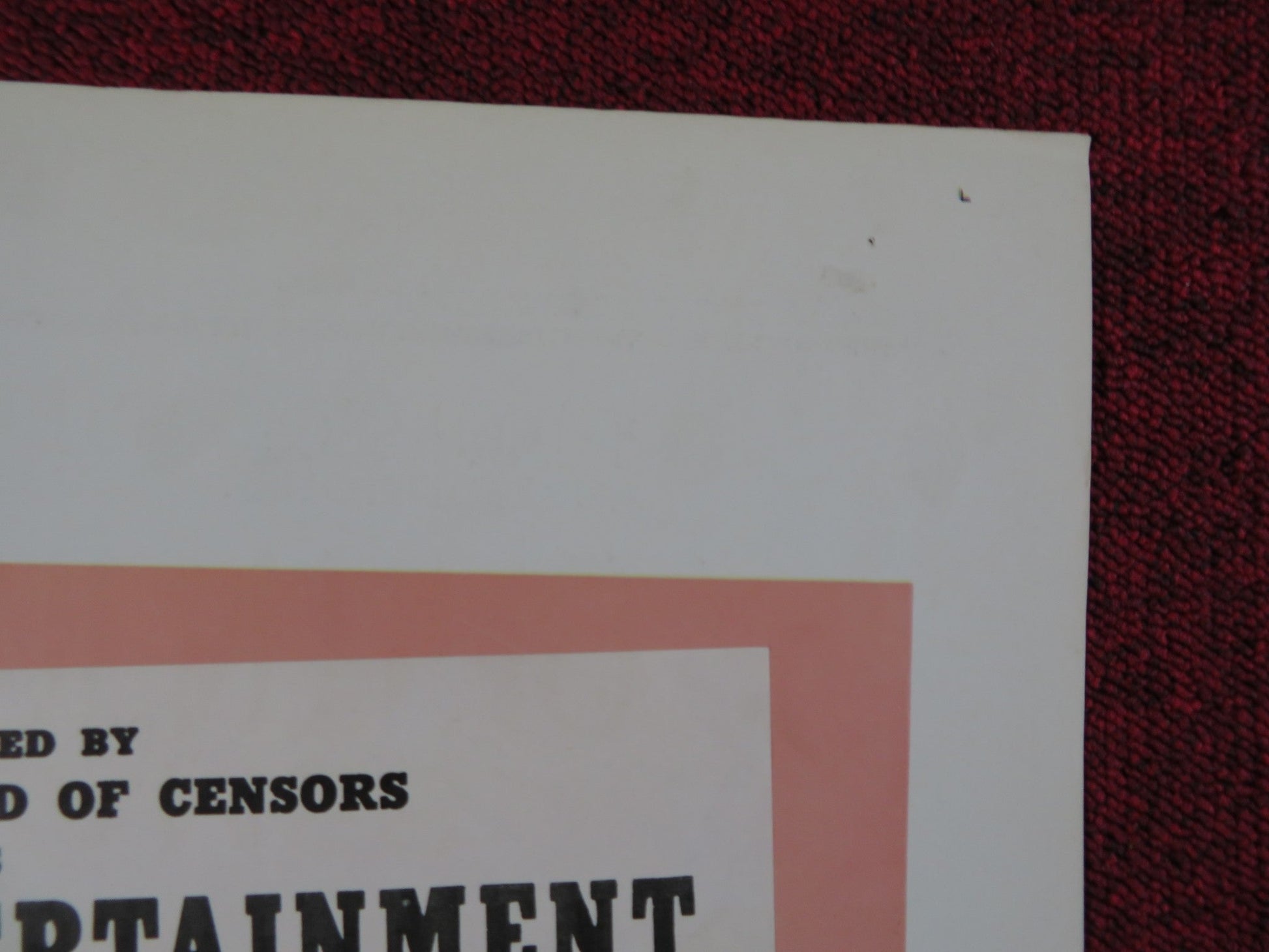 THE PAD (AND HOW TO USE IT) FOLDED US ONE SHEET POSTER BRIAN BEDFORD 1966 Rendezvous Cinema Movie posters