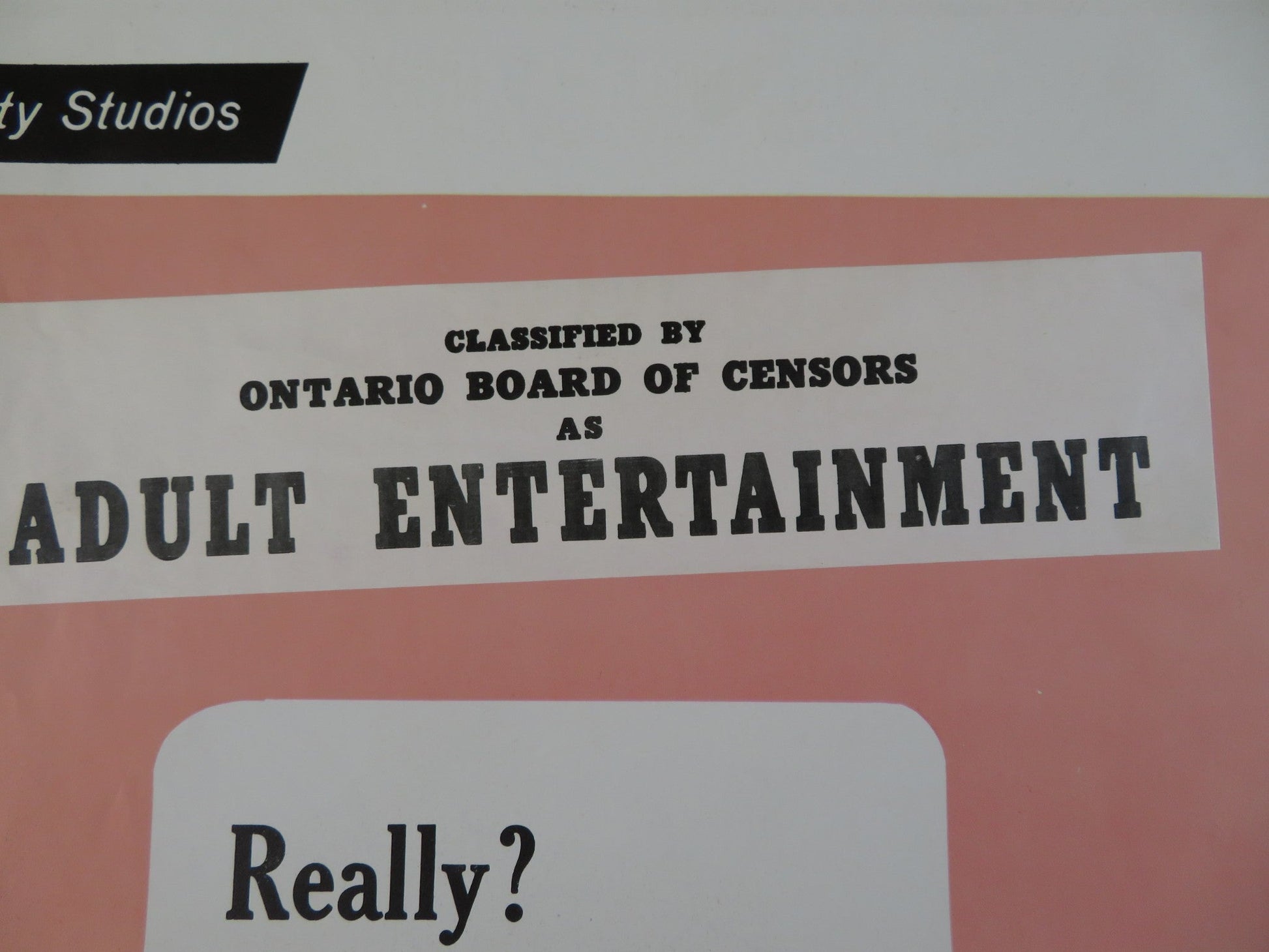 THE PAD (AND HOW TO USE IT) FOLDED US ONE SHEET POSTER BRIAN BEDFORD 1966 Rendezvous Cinema Movie posters