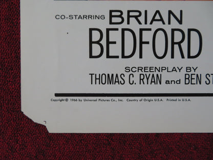 THE PAD (AND HOW TO USE IT) FOLDED US ONE SHEET POSTER BRIAN BEDFORD 1966 Rendezvous Cinema Movie posters