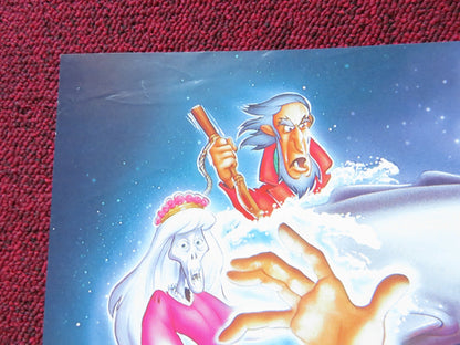 THE PAGEMASTER QUAD POSTER FOLDED MACAULAY CULKIN CHRISTOPHER LLOYD 1993 Rendezvous Cinema Movie posters