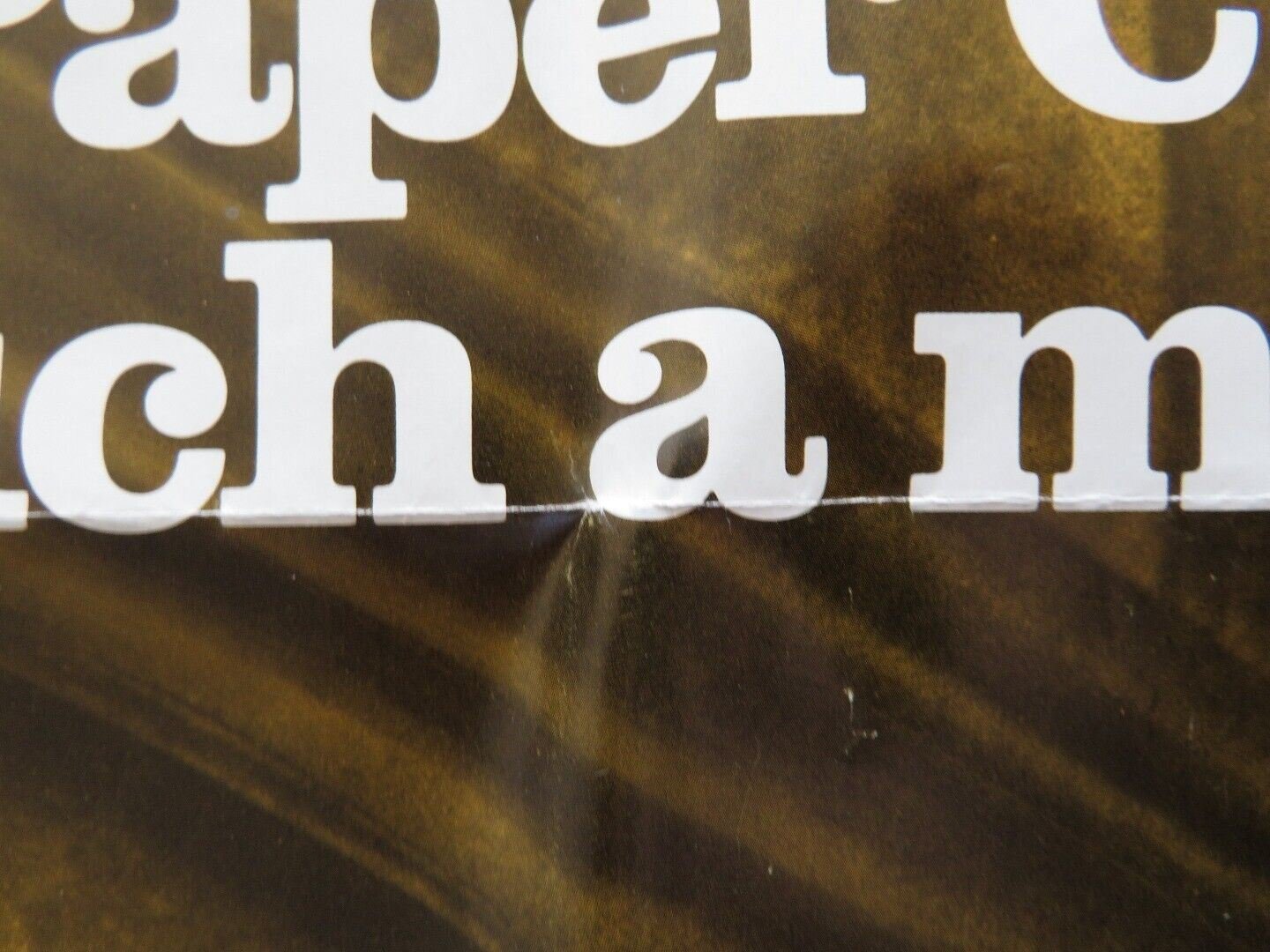 THE PAPER CHASE - STYLE A FOLDED US ONE SHEET POSTER TIMOTHY BOTTOMS 1973 Movie posters