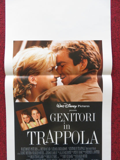THE PARENT TRAP ITALIAN LOCANDINA POSTER DISNEY DENNIS QUAID LINDSAY LOHAN 1999 Rendezvous Cinema Movie posters