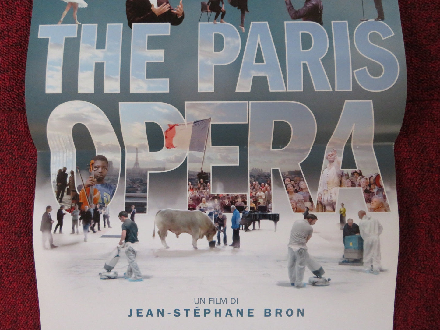 THE PARIS OPERA ITALIAN LOCANDINA POSTER STEPHANE LISSNER B. MILLEPIED 2017 Rendezvous Cinema Movie posters