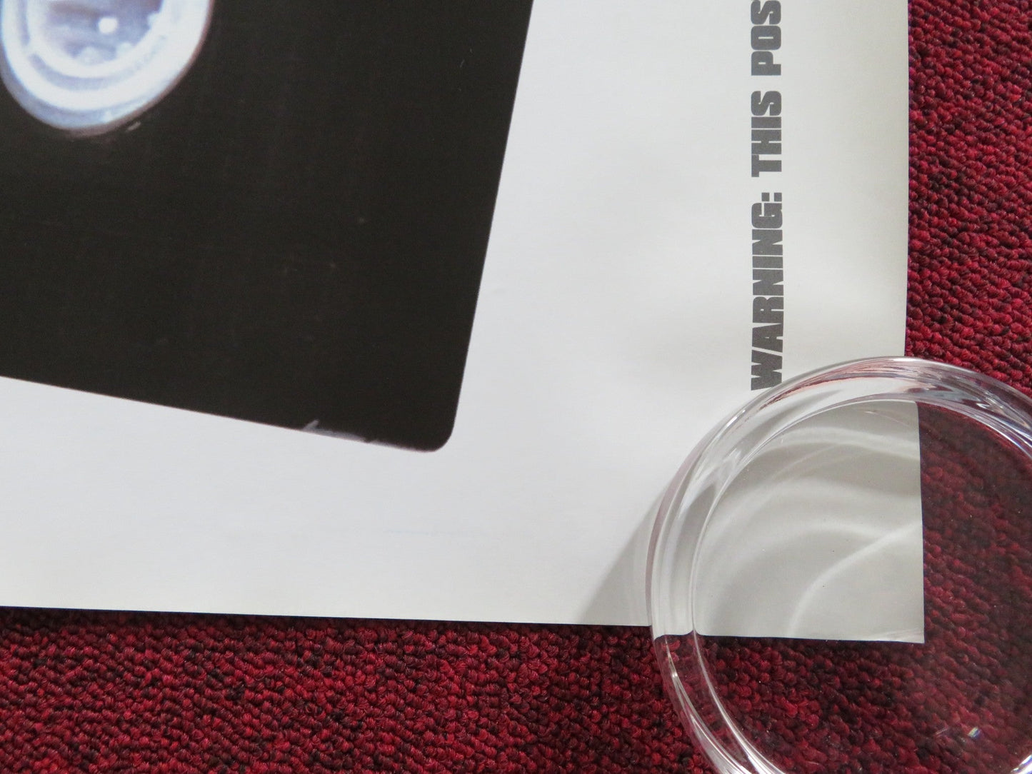 THE PAROLE OFFICER - B UK QUAD ROLLED POSTER STEVE COOGAN BEN MILLER 2001 Rendezvous Cinema Movie posters