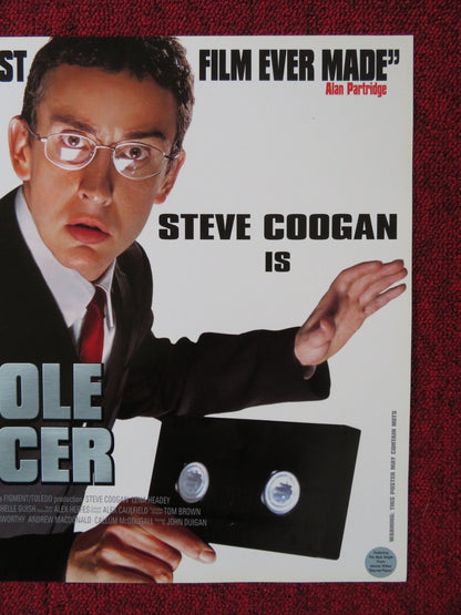 THE PAROLE OFFICER UK MINI QUAD POSTER STEVE COOGAN EMMA GILMOUR 2001 Rendezvous Cinema Movie posters