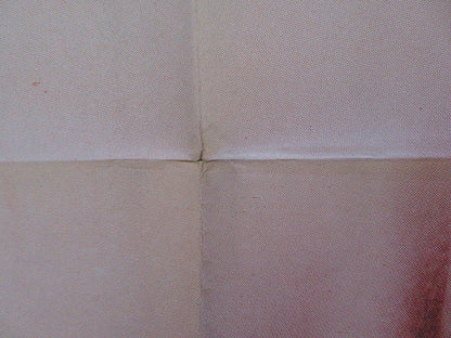 THE PASSION OF SLOW FIRE FOLDED US ONE SHEET POSTER JEAN DESAILLY 1963 Movie posters