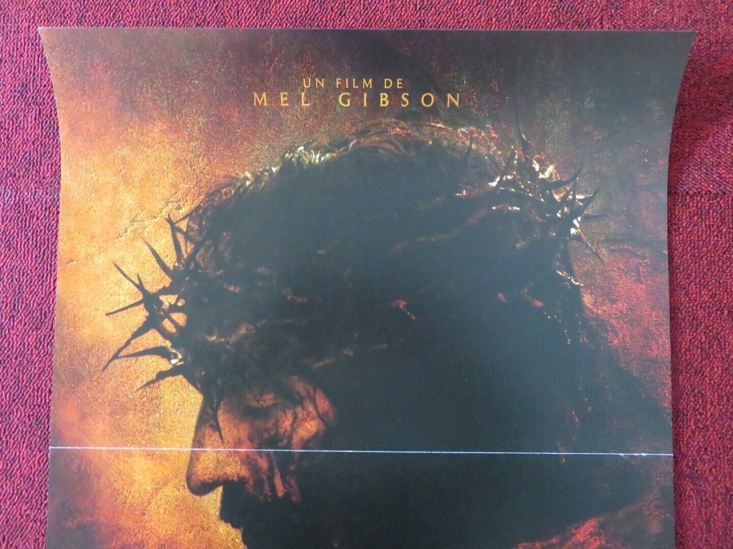 THE PASSION OF THE CHRIST FRENCH (15"x 21") POSTER MEL GIBSON JIM CAVIEZEL 2004 Movie posters