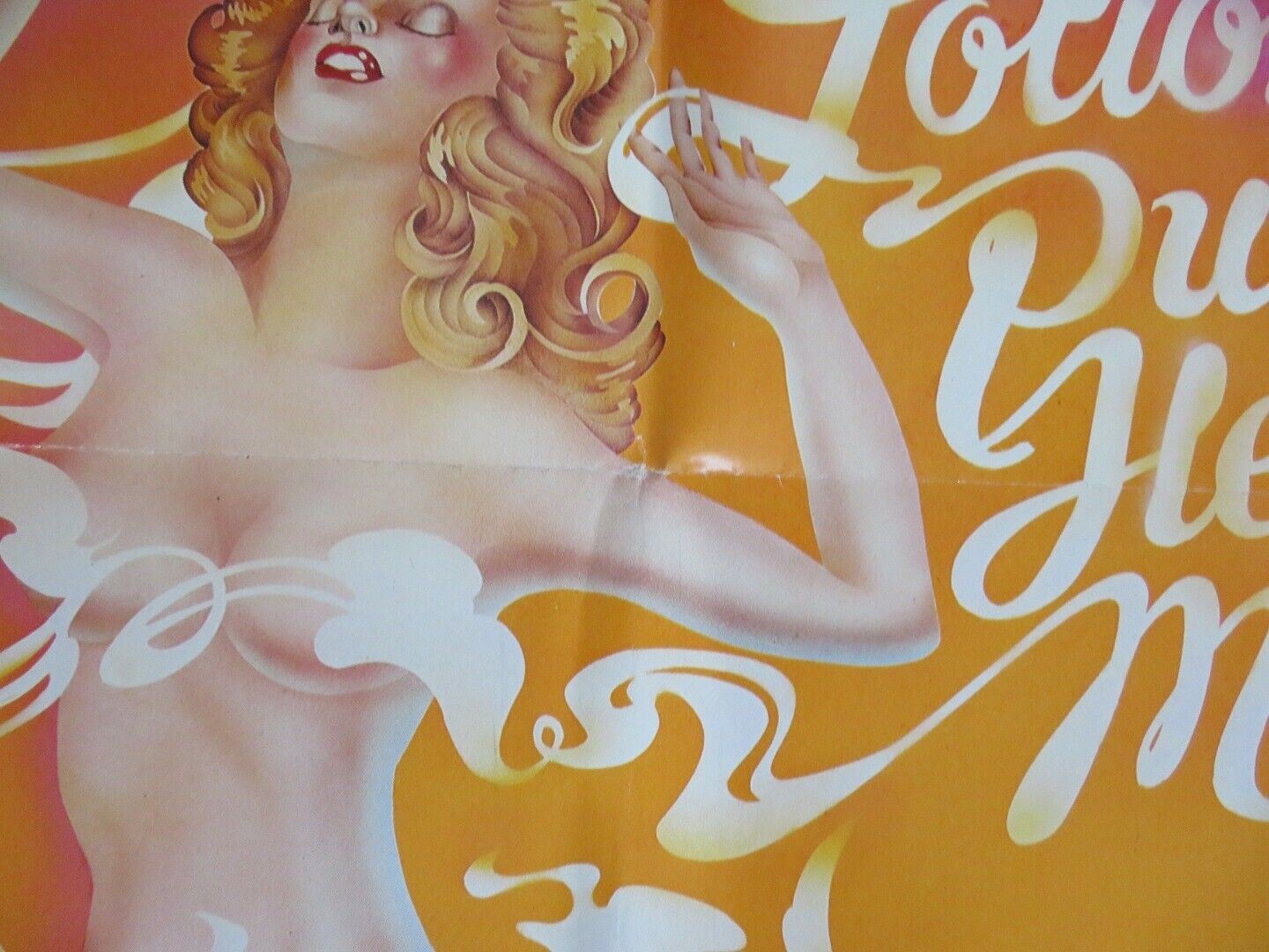 THE PASSION POTION FOLDED US ONE SHEET POSTER KEITH BARRON KENNETH COPE 1971 Movie posters