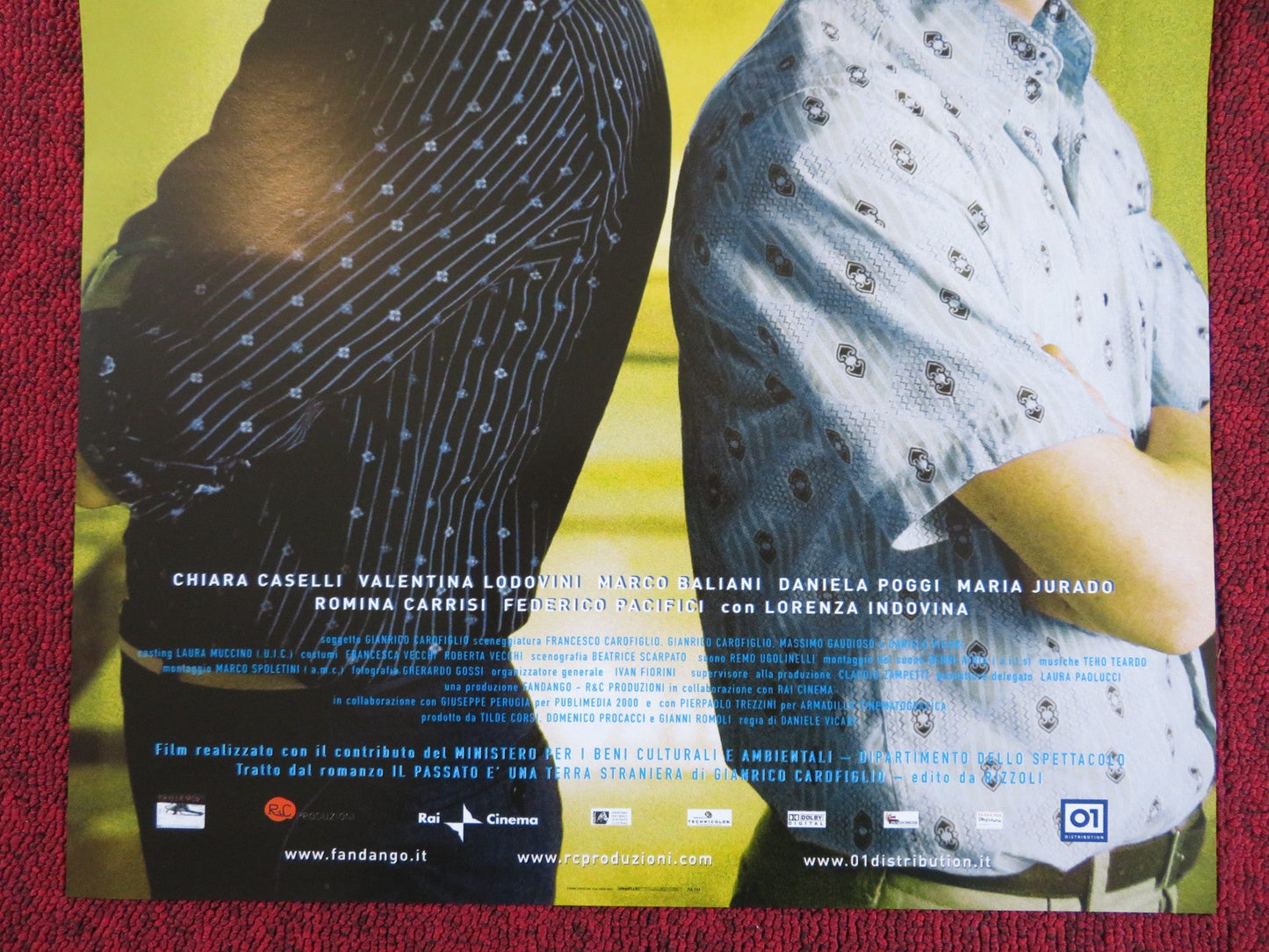 THE PAST IS A FOREIGN LAND ITALIAN LOCANDINA POSTER ELIO GERMANO 2008 Rendezvous Cinema Movie posters